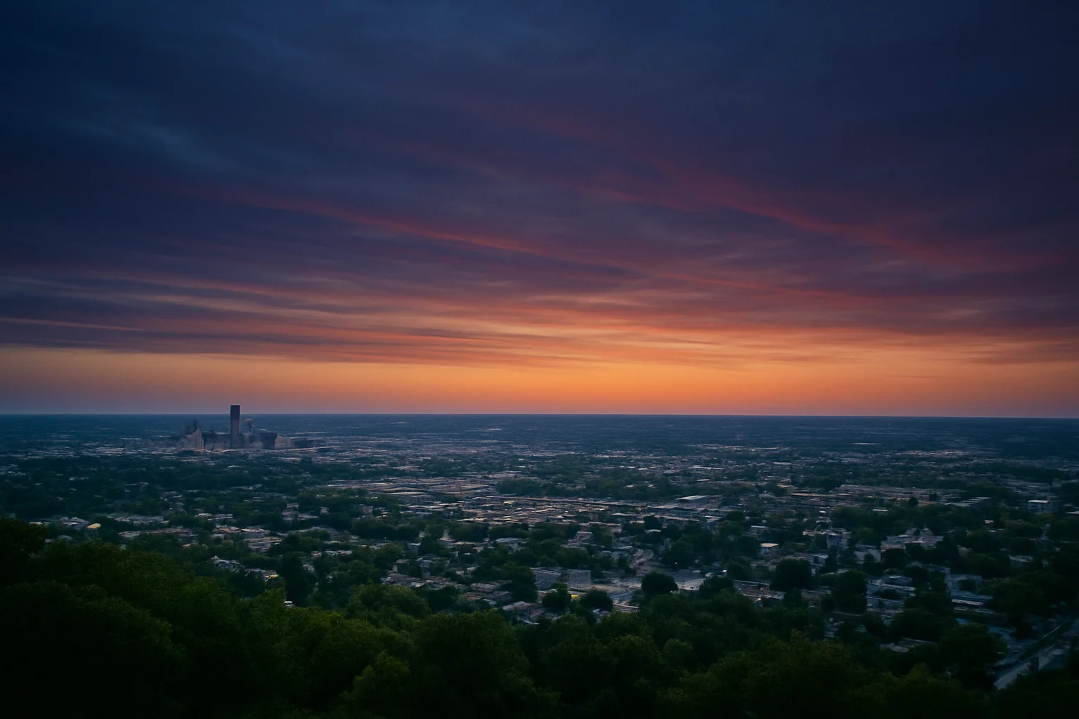 Waterloo, IA skyline