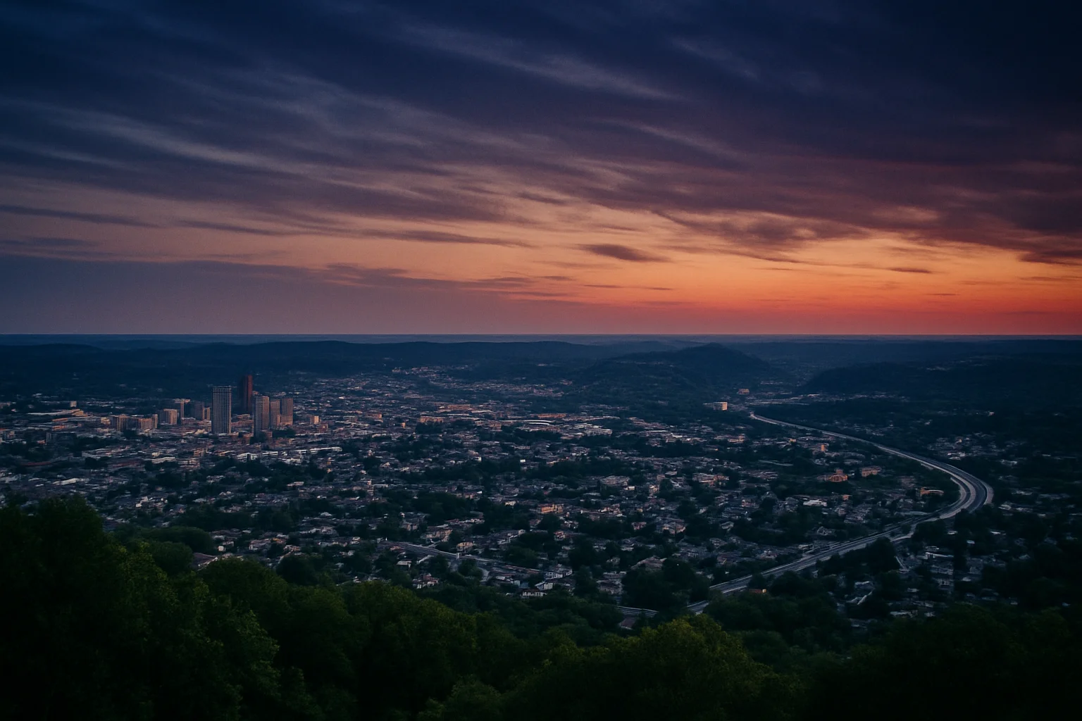 Weirton, WV skyline