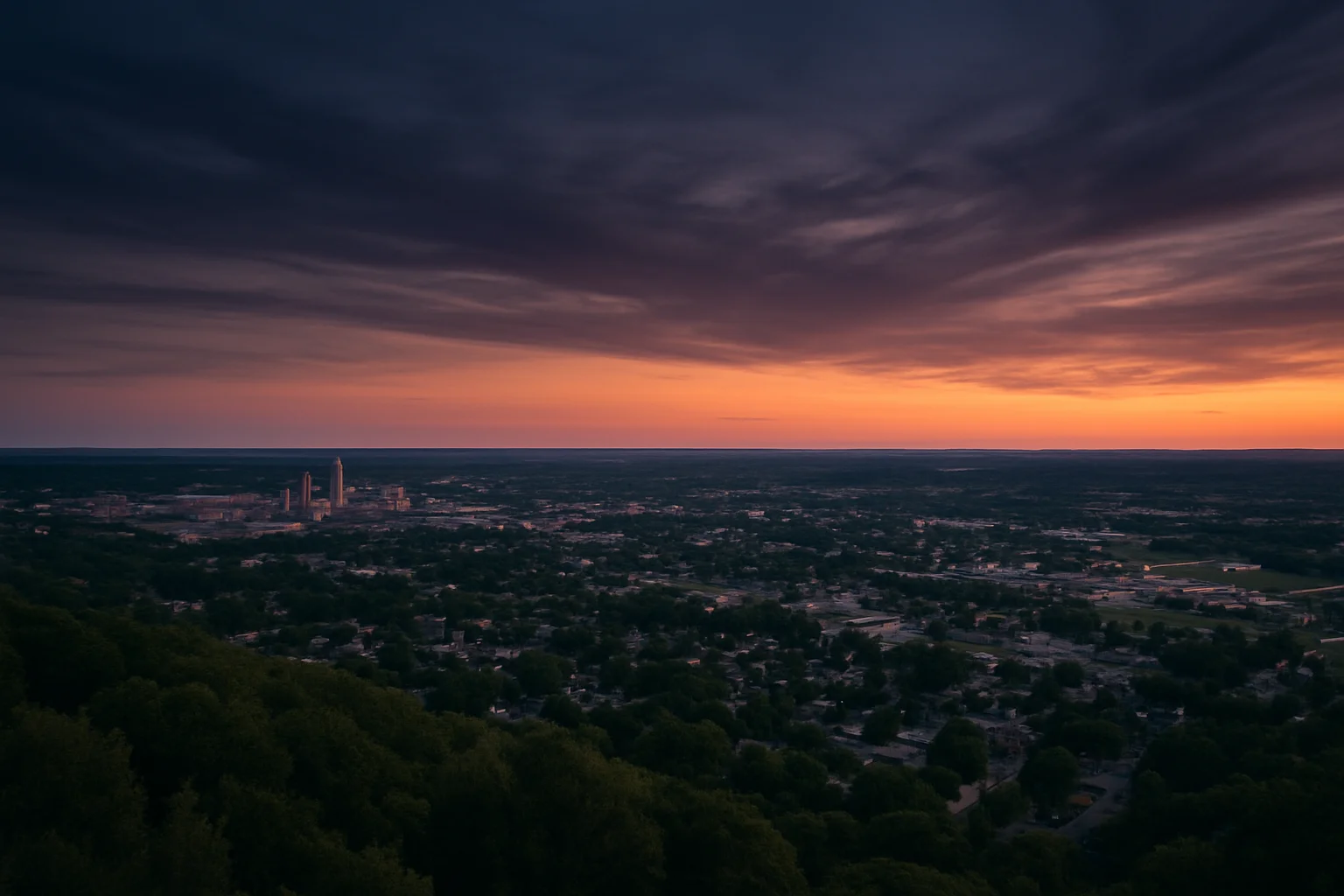West Bend, WI skyline