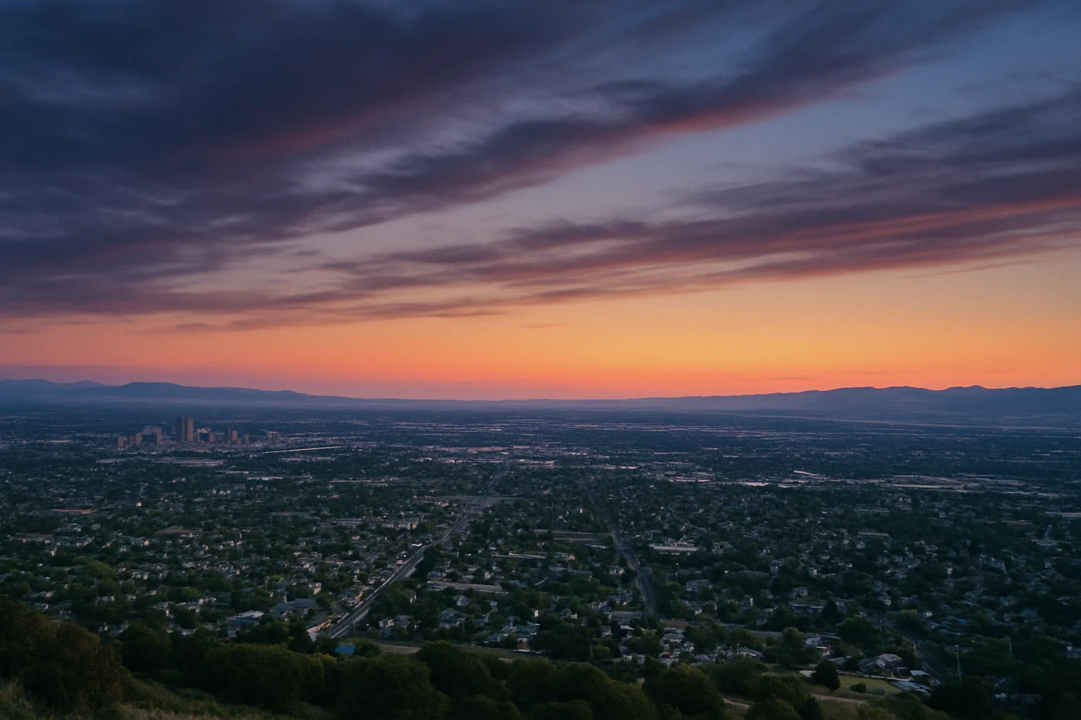 West Jordan, UT skyline