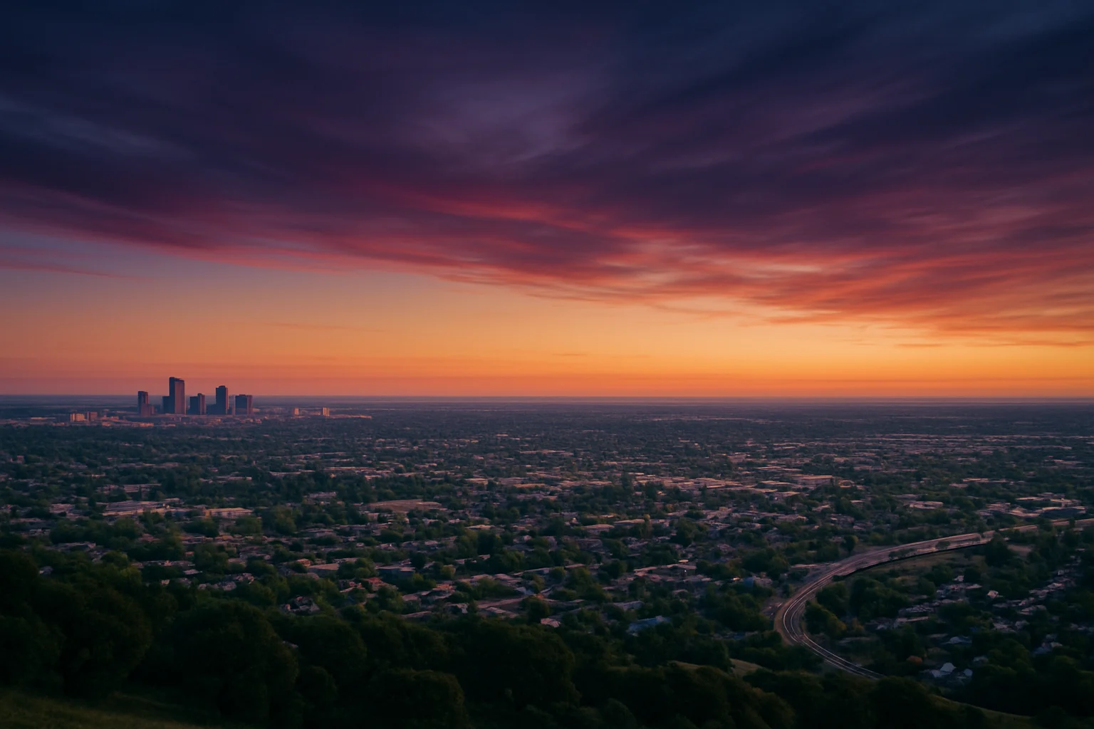 West Sacramento, CA skyline