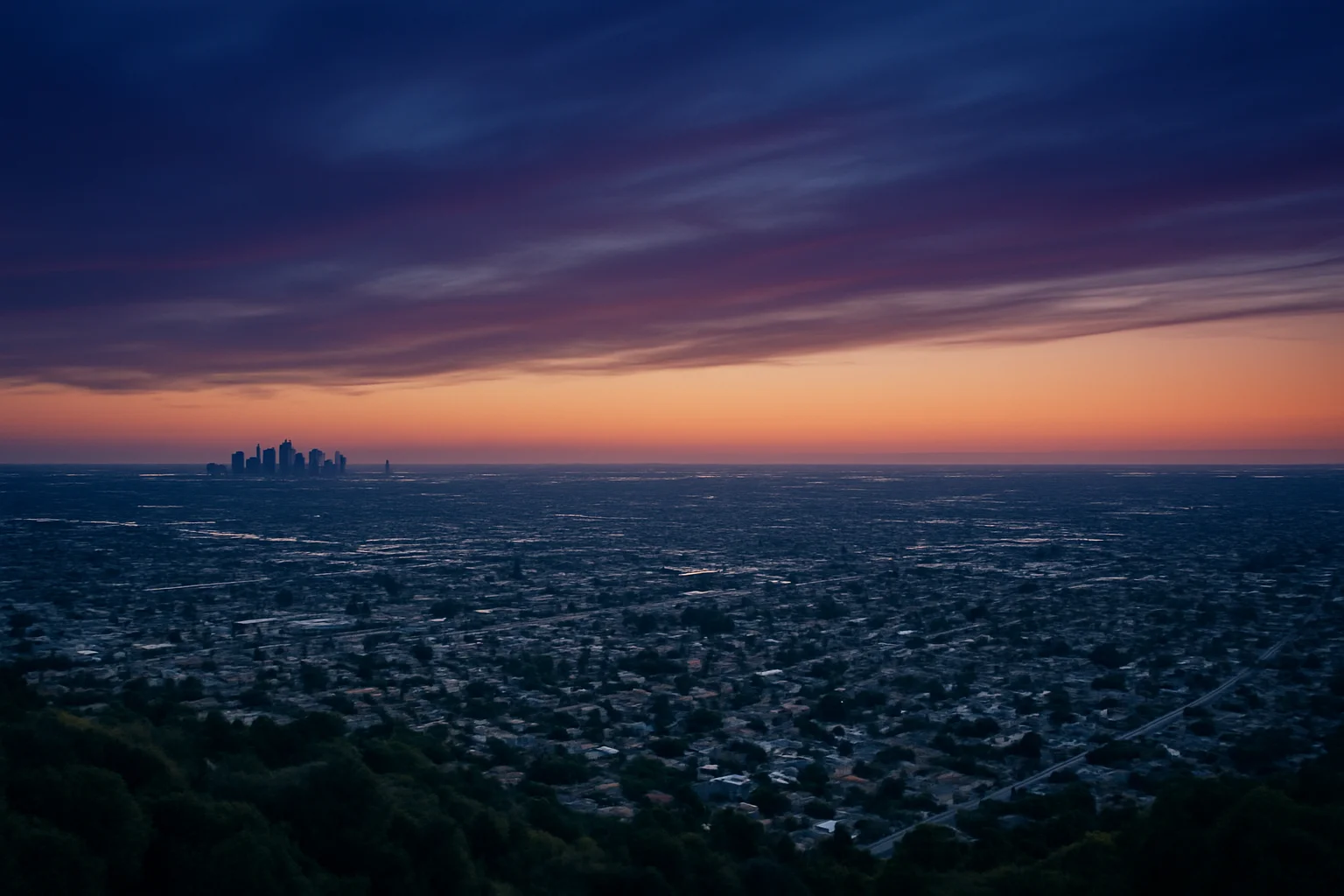 Westchester, FL skyline
