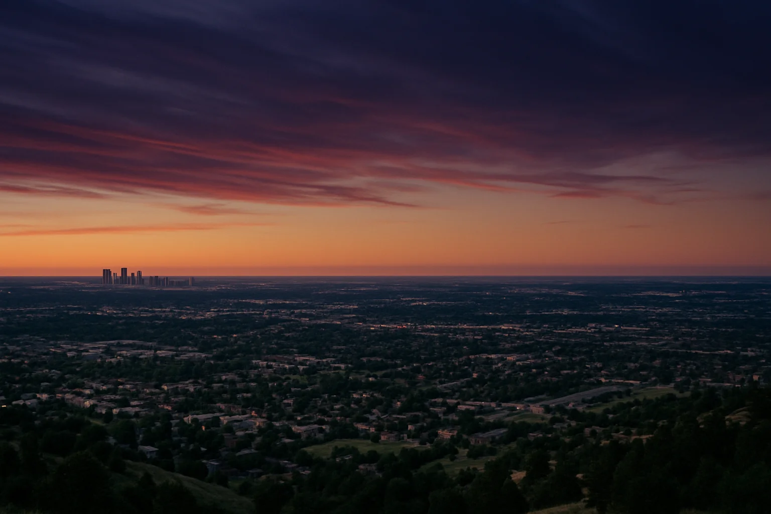 Westminster, CO skyline