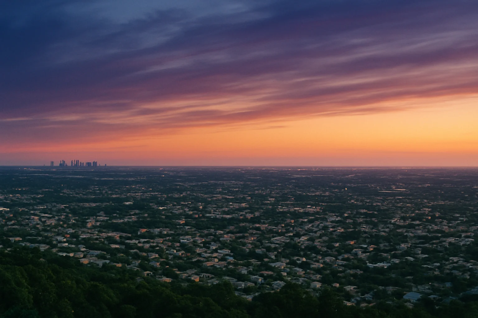 Weston, FL skyline