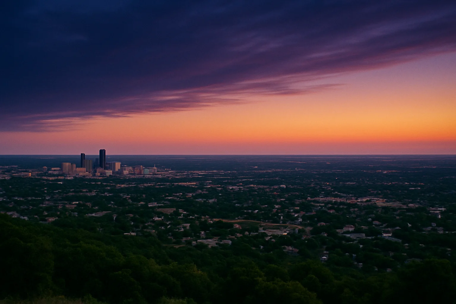 Wichita Falls, TX skyline