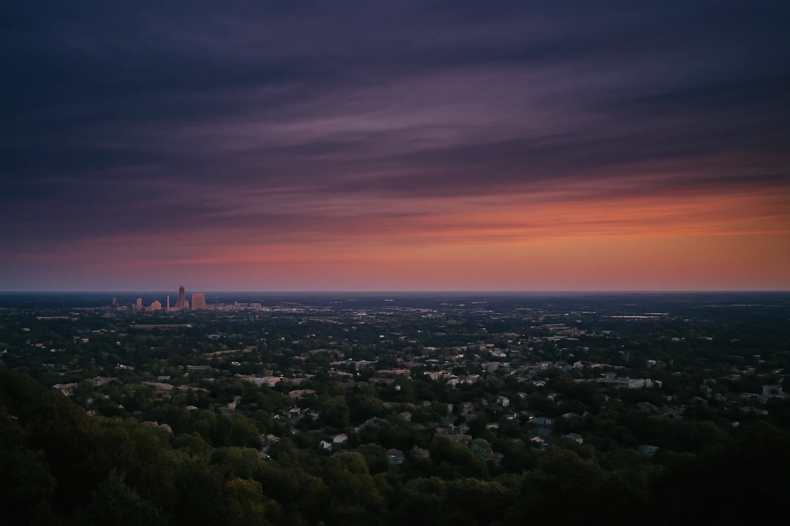 Williamsburg, VA skyline