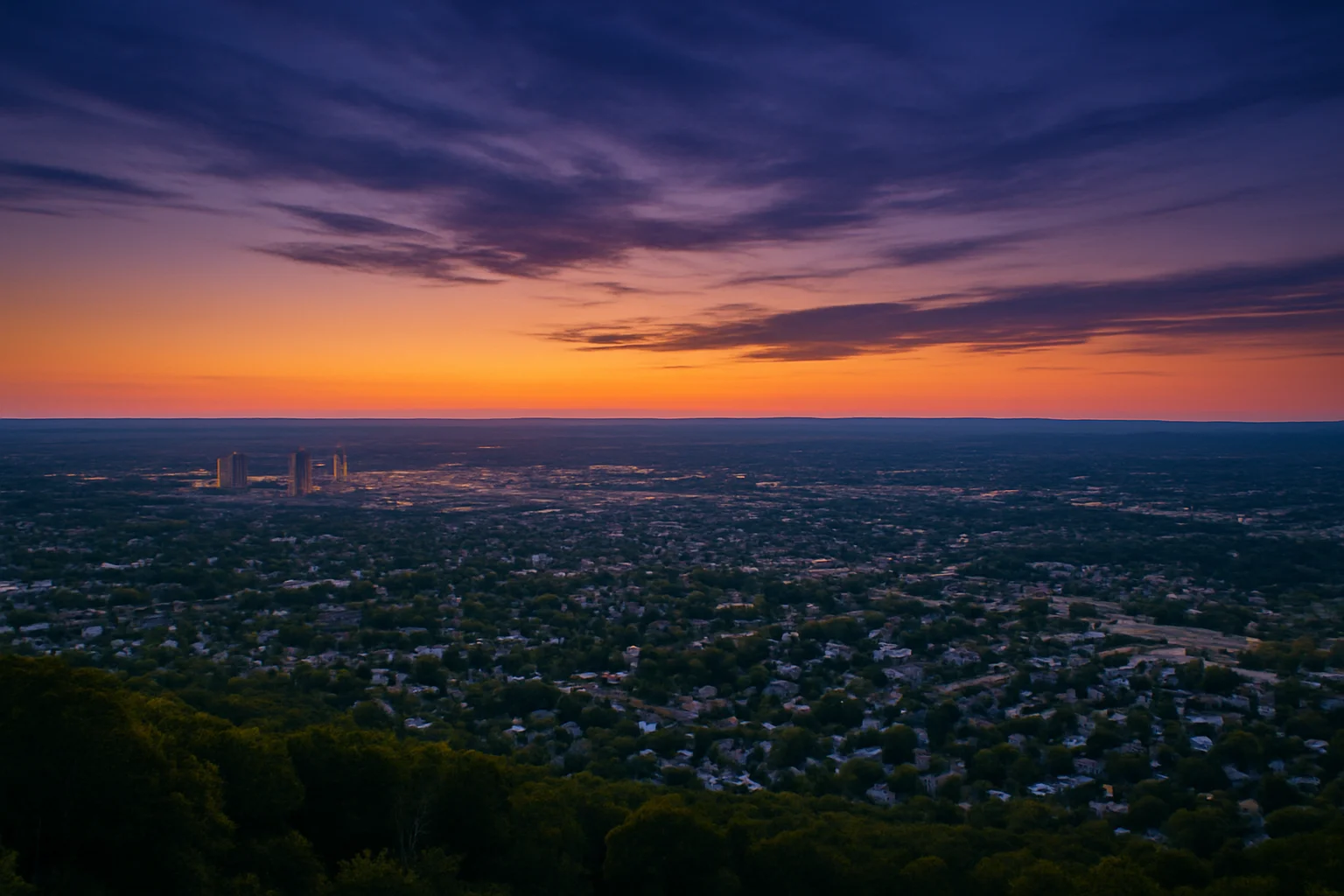Worcester, MA skyline