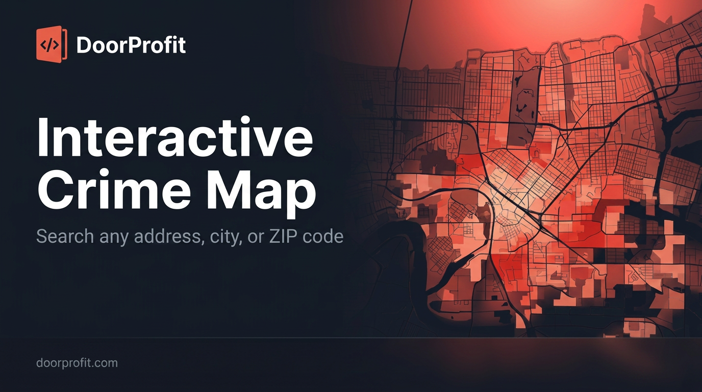 Crime Map - Search Any Address, City or ZIP Code | DoorProfit