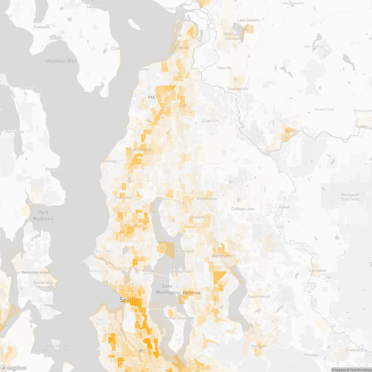 Bothell, WA Crime Map