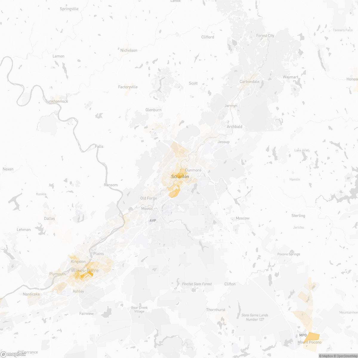 Scranton Crime Map DoorProfit