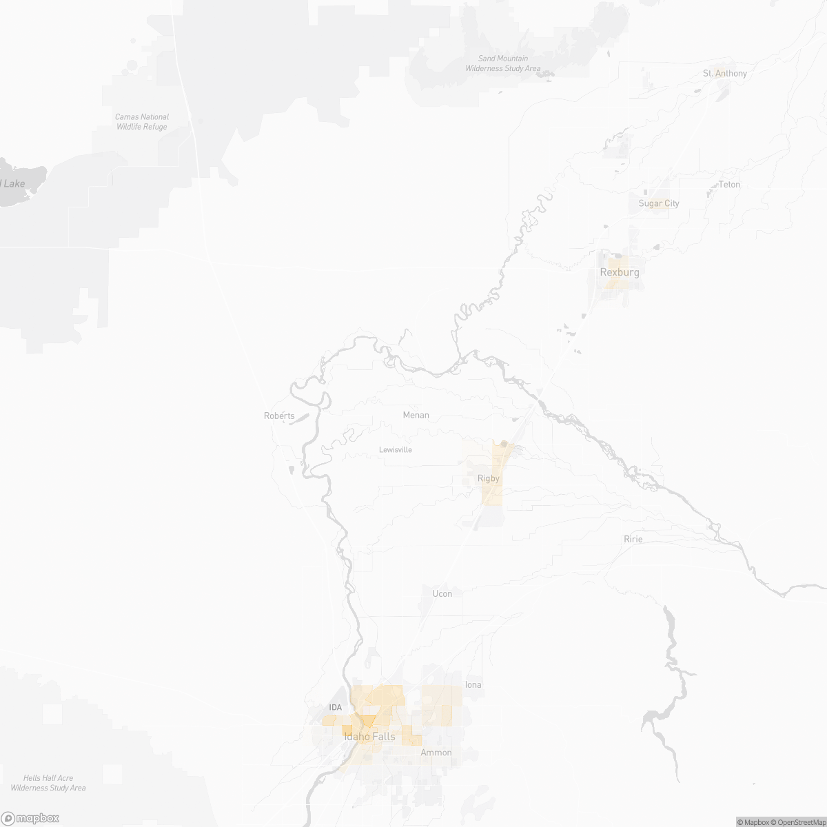 Menan, ID Crime Map