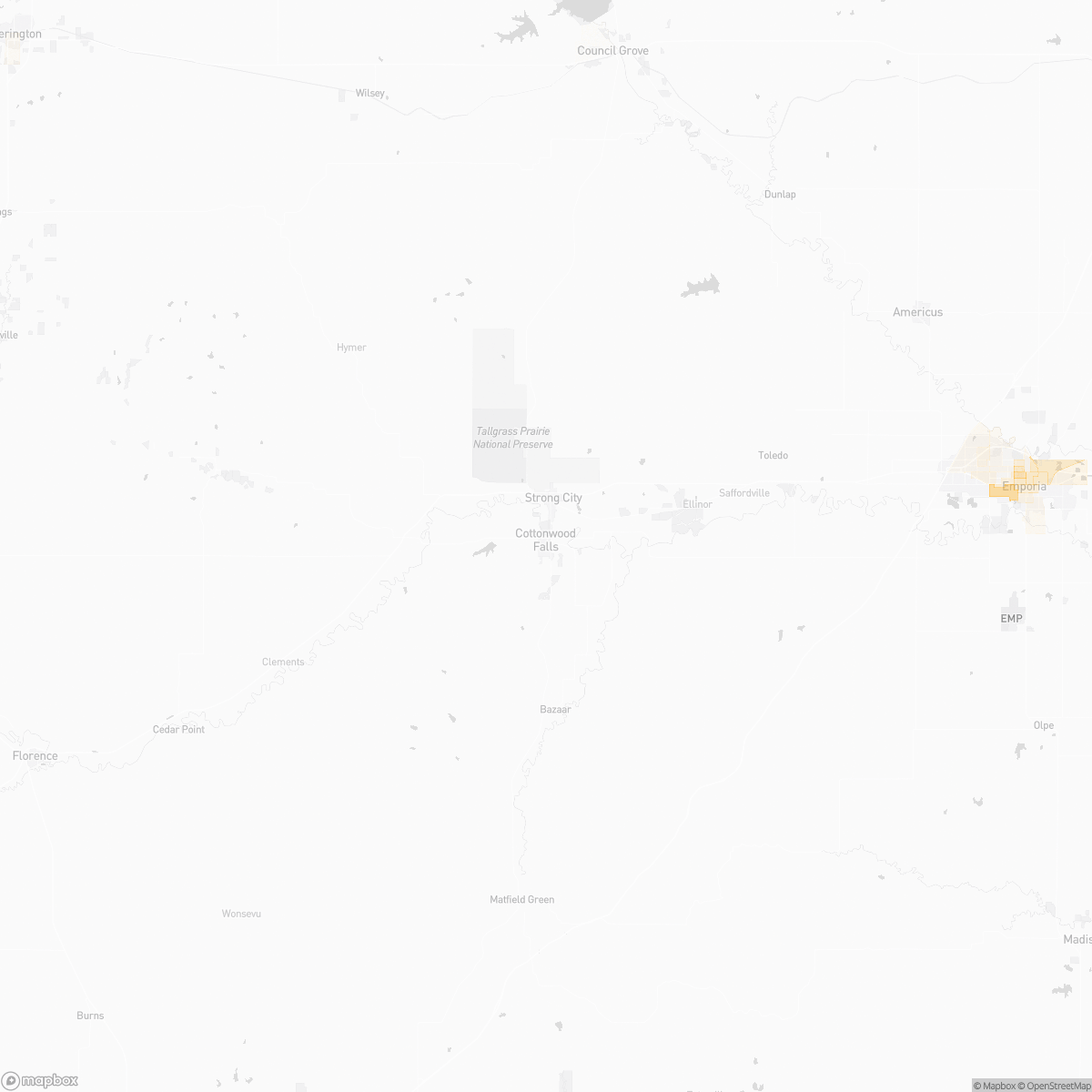 19884 Zip Code Cottonwood Falls, KS Crime Map