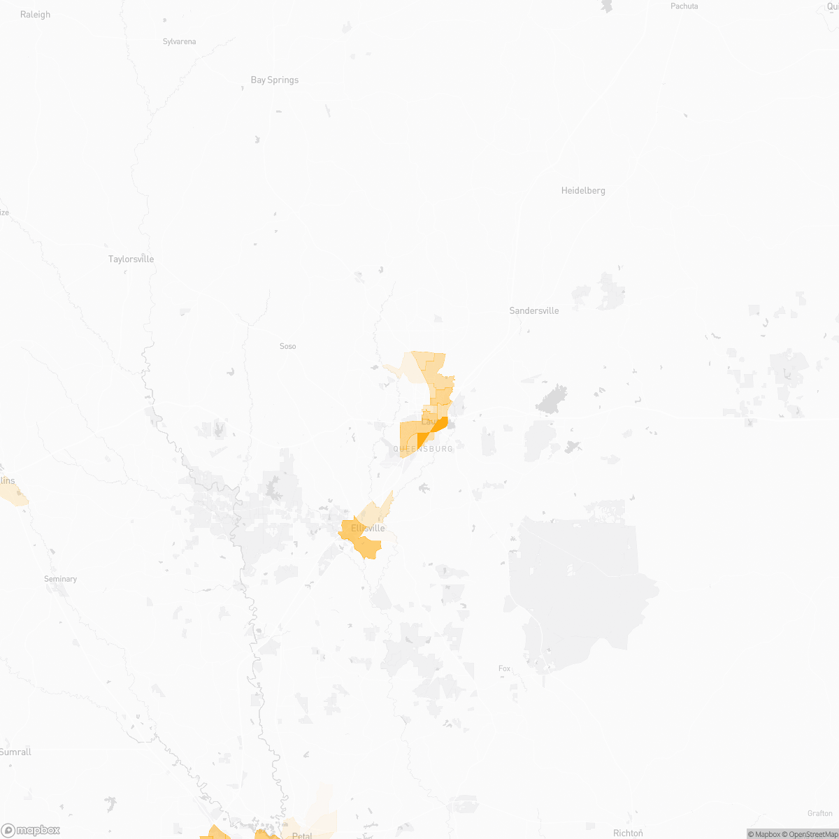 Laurel, MS Crime Map