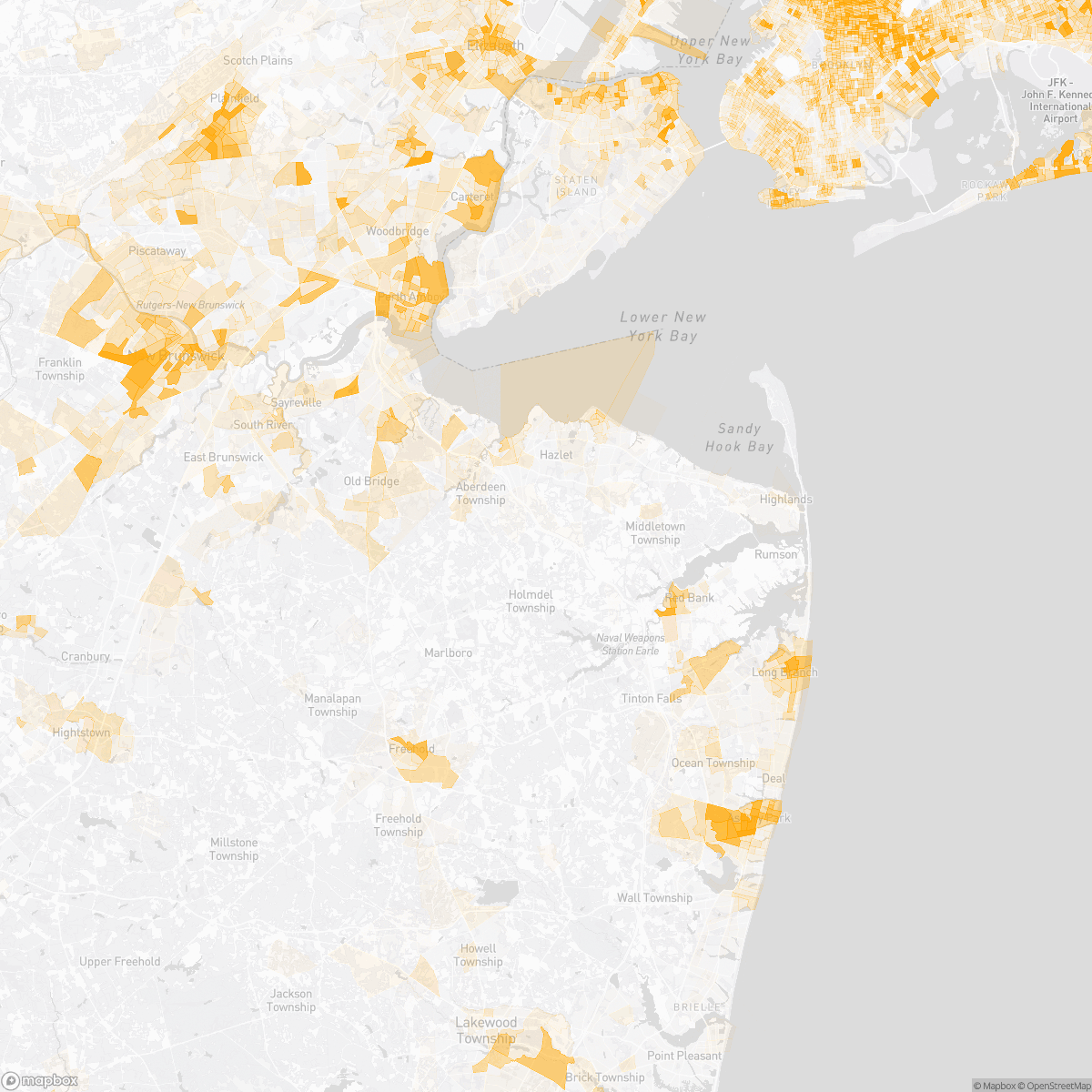 Holmdel, NJ Crime Map