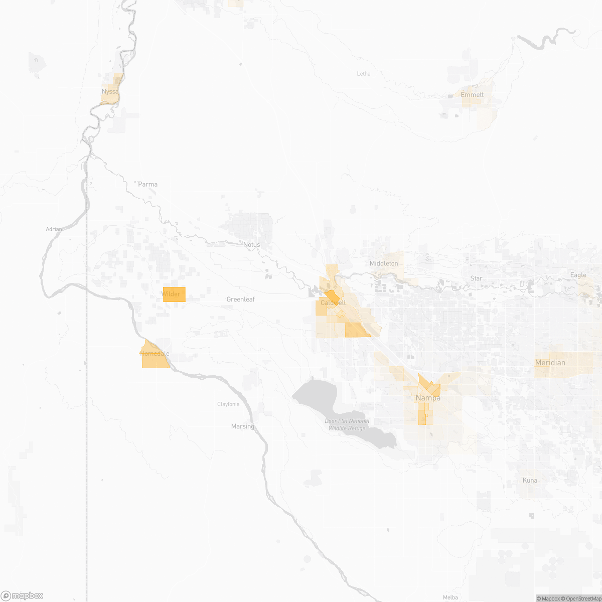 Simplot, ID Crime Map