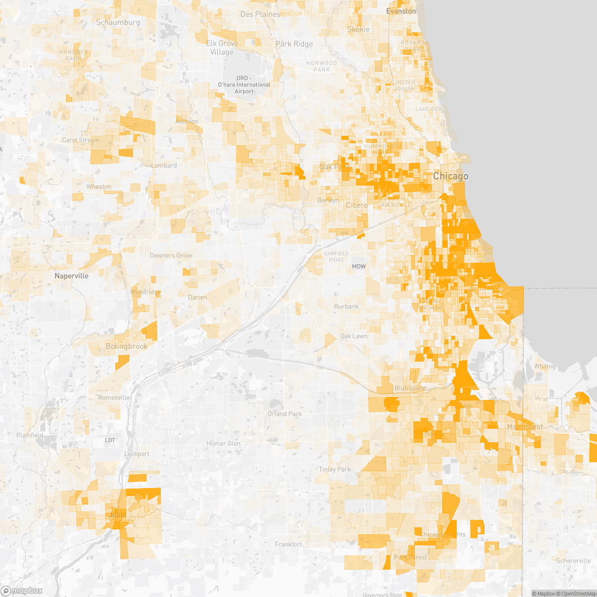 Justice, IL Crime Map