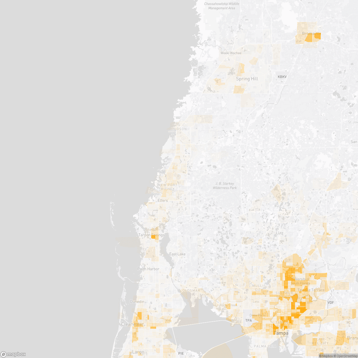 New Port Richey East Crime Map | DoorProfit