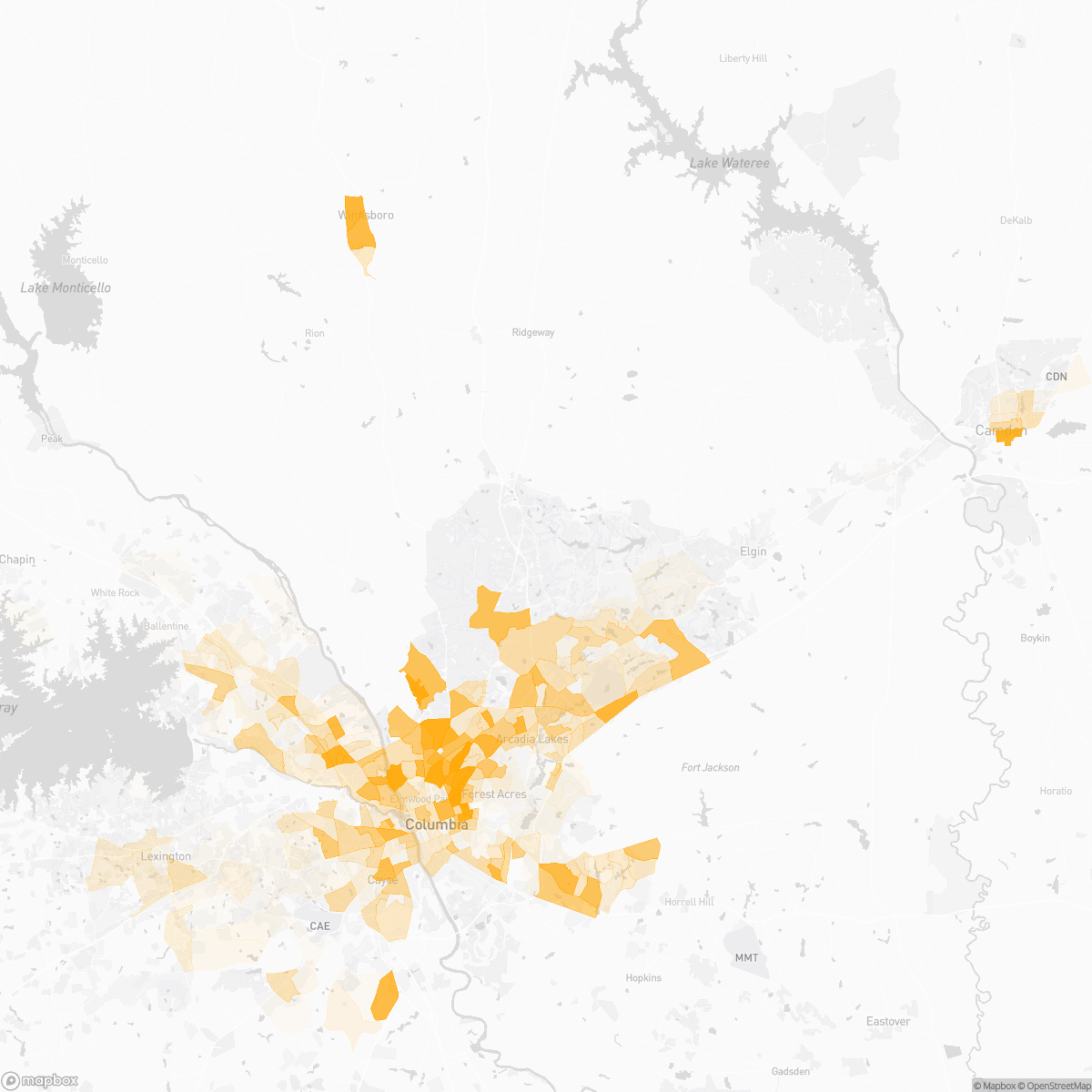 Sharp Maps Sharp, SC Crime Map