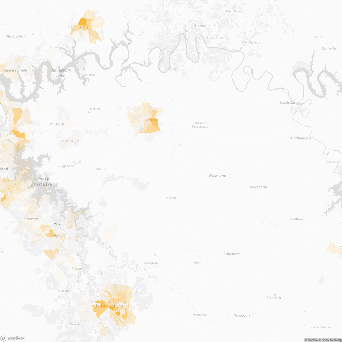 Doaks Crossroads, TN Crime Map