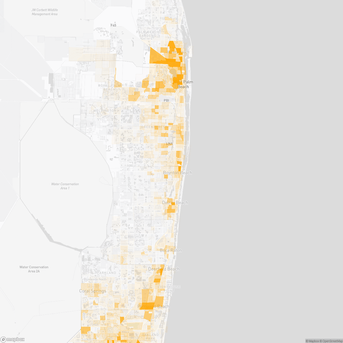Boynton Beach, FL Crime Map 2026 | DoorProfit, image size:1200x1200