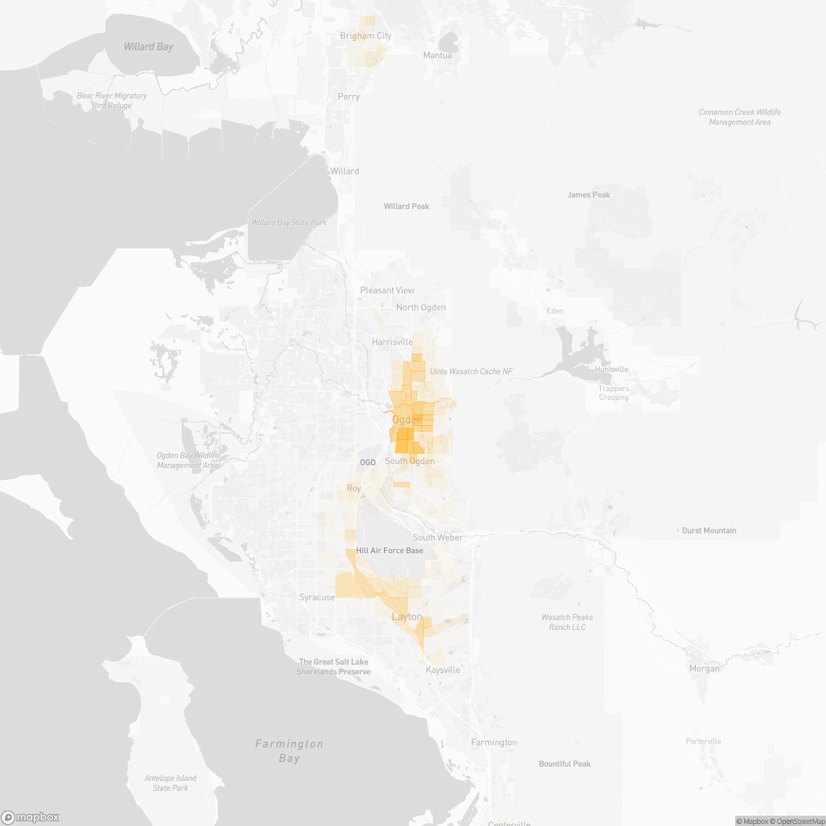 Ogden, UT Crime Map 2025 | DoorProfit