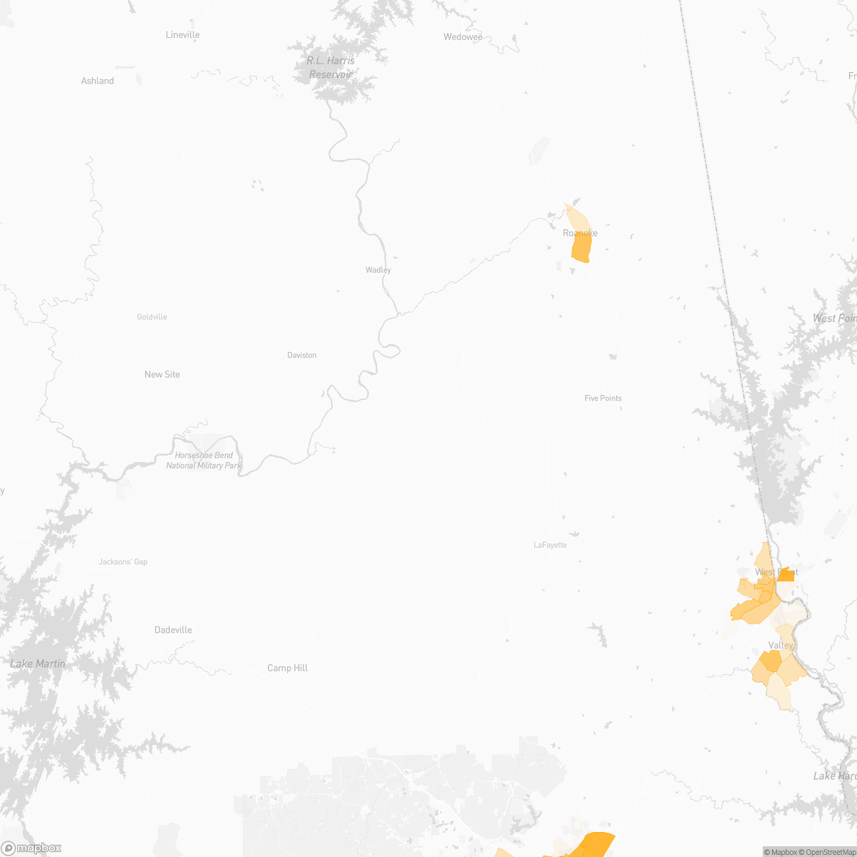 Foster Crossroads, AL Crime Map