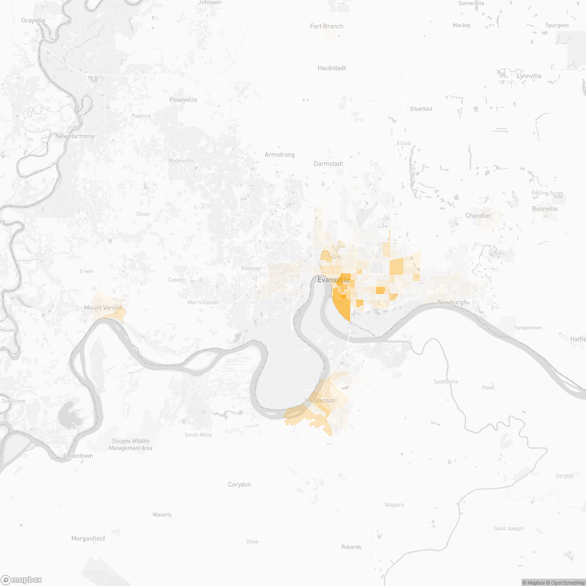 Mud Center, IN Crime Map