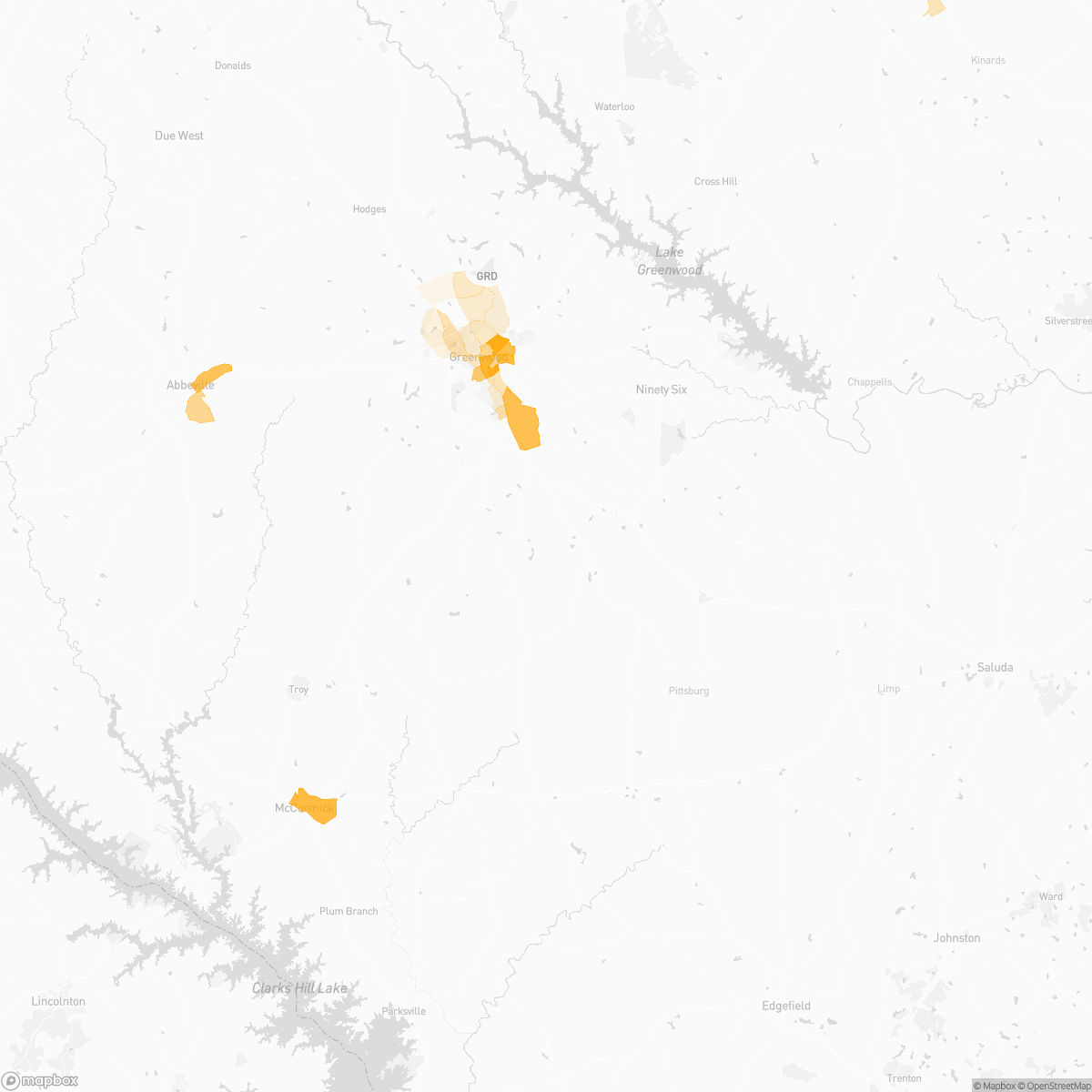 Phoenix, SC Crime Map