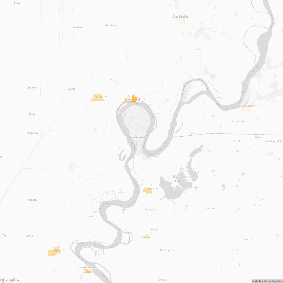 Bessie, TN Crime Map