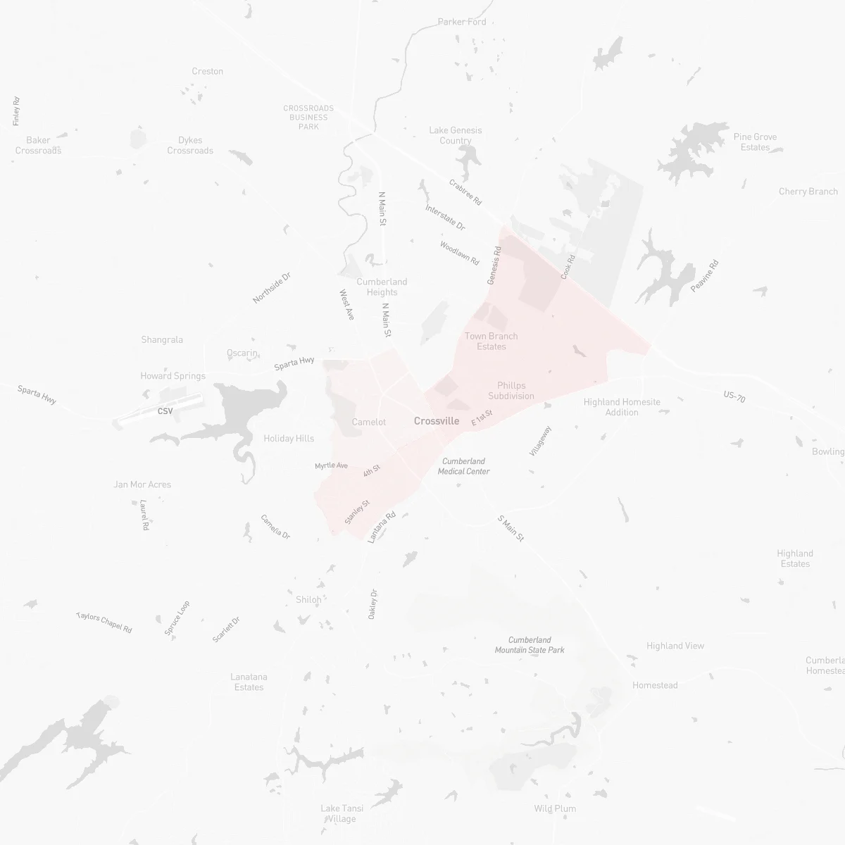 Crossville TN Crime Rate More DoorProfit Crossville TN Crime Map.webp