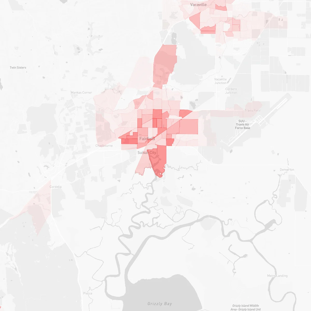 Fairfield Crime Map 2026 | DoorProfit