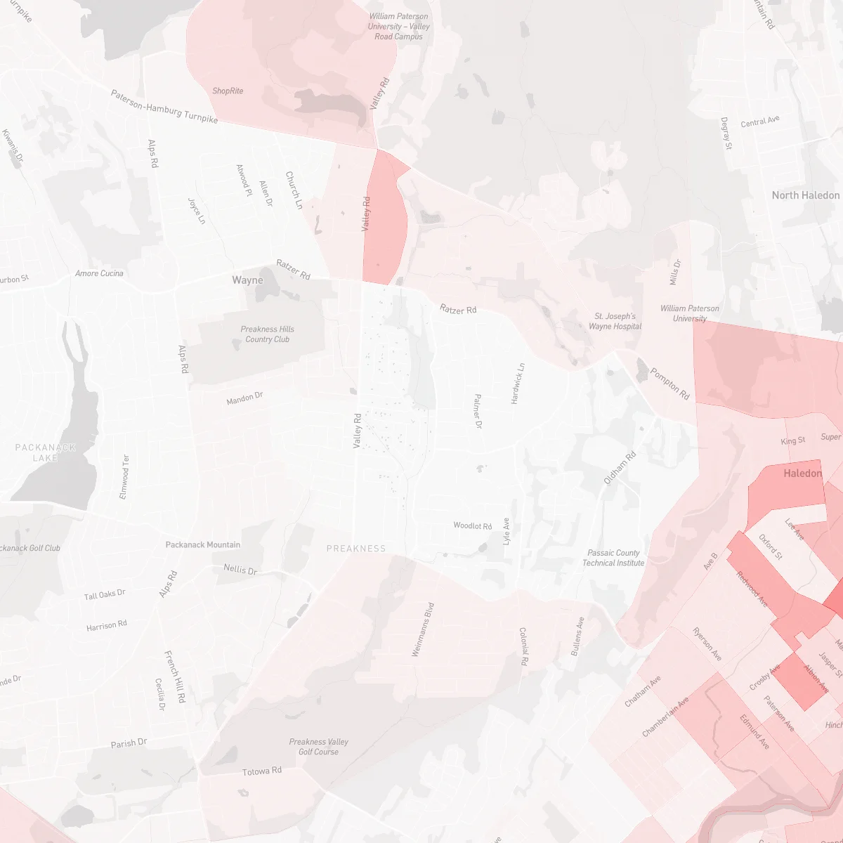 Preakness Map Preakness, NJ Crime Rate & More | DoorProfit