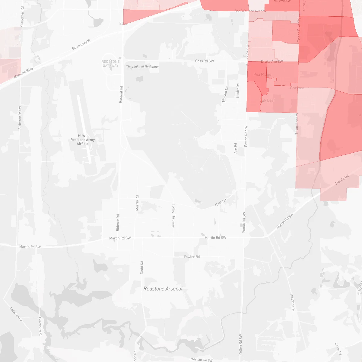 Redstone Arsenal Zip Code Map Redstone Arsenal, AL Crime Rate & More | DoorProfit